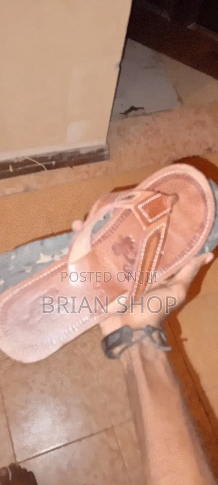 Open Leather Shoes