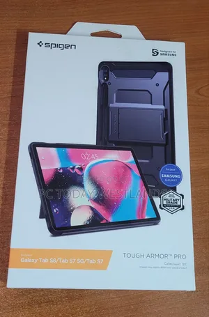 Spigen Rugged Armor Case For Galaxy Tab S8 / Tab S7