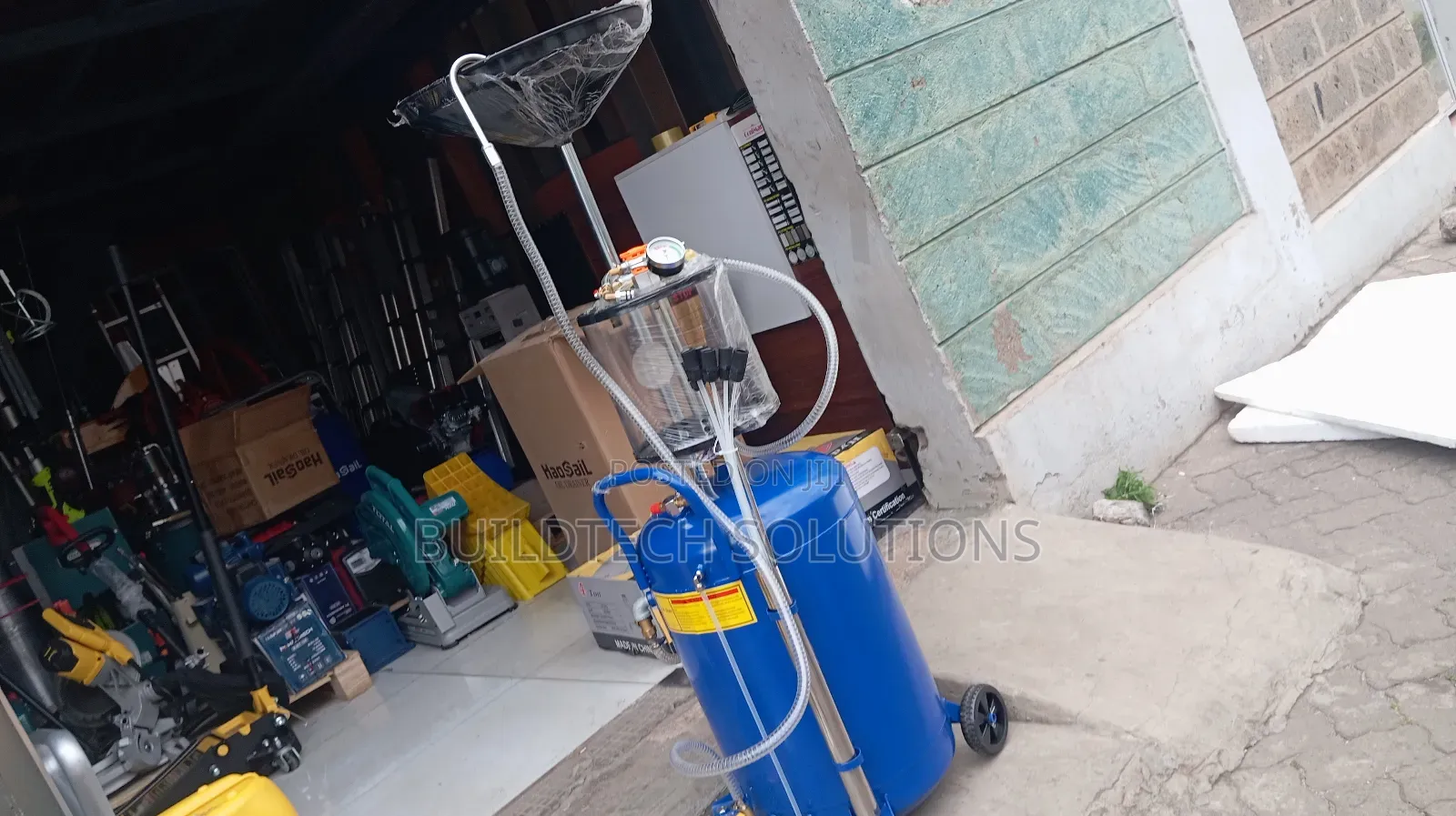 Waste Oil Drainer Machine