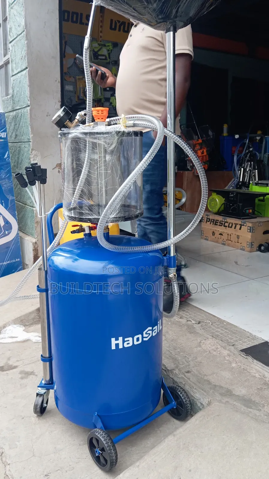 Oil Drainer / Extractor 70 LTRS