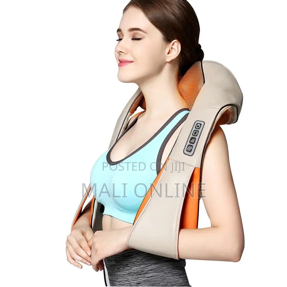 Deep Kneading Neck & Back Massager Full Body Shiatsu Pillow