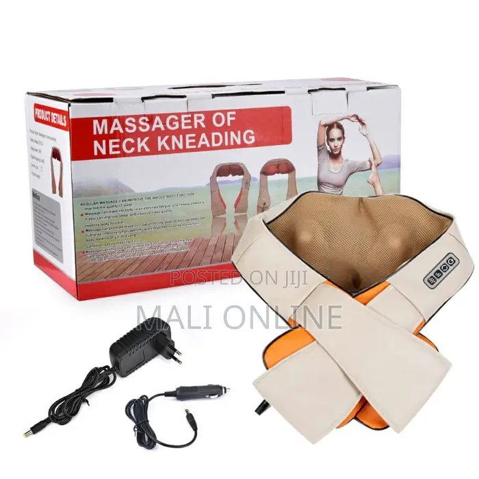Deep Kneading Neck & Back Massager Full Body Shiatsu Pillow