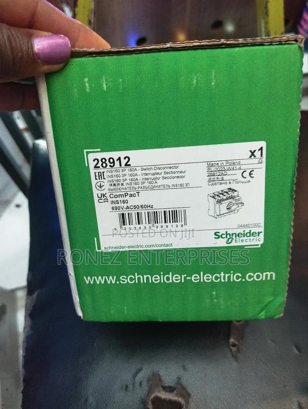 Isolator 160 Amps 3 Pole Schneider - thumbnail 3