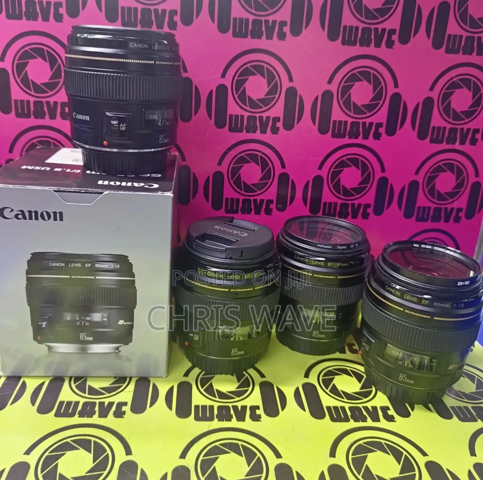 Ex Canon 85mmf1.8 Prime Lens