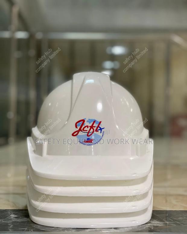 Branded Helmet With An Adjustable Fit System
