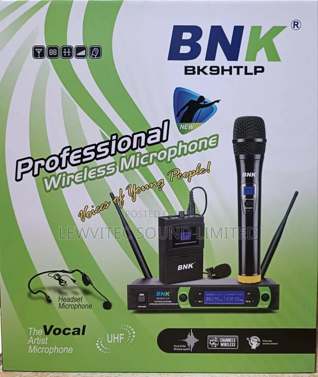 Bnk Professional Wireless Microphone
