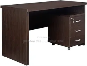 2.0m Office Table With Pedestal