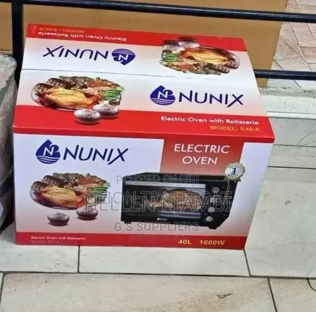 Nunix 20litres Electric Oven