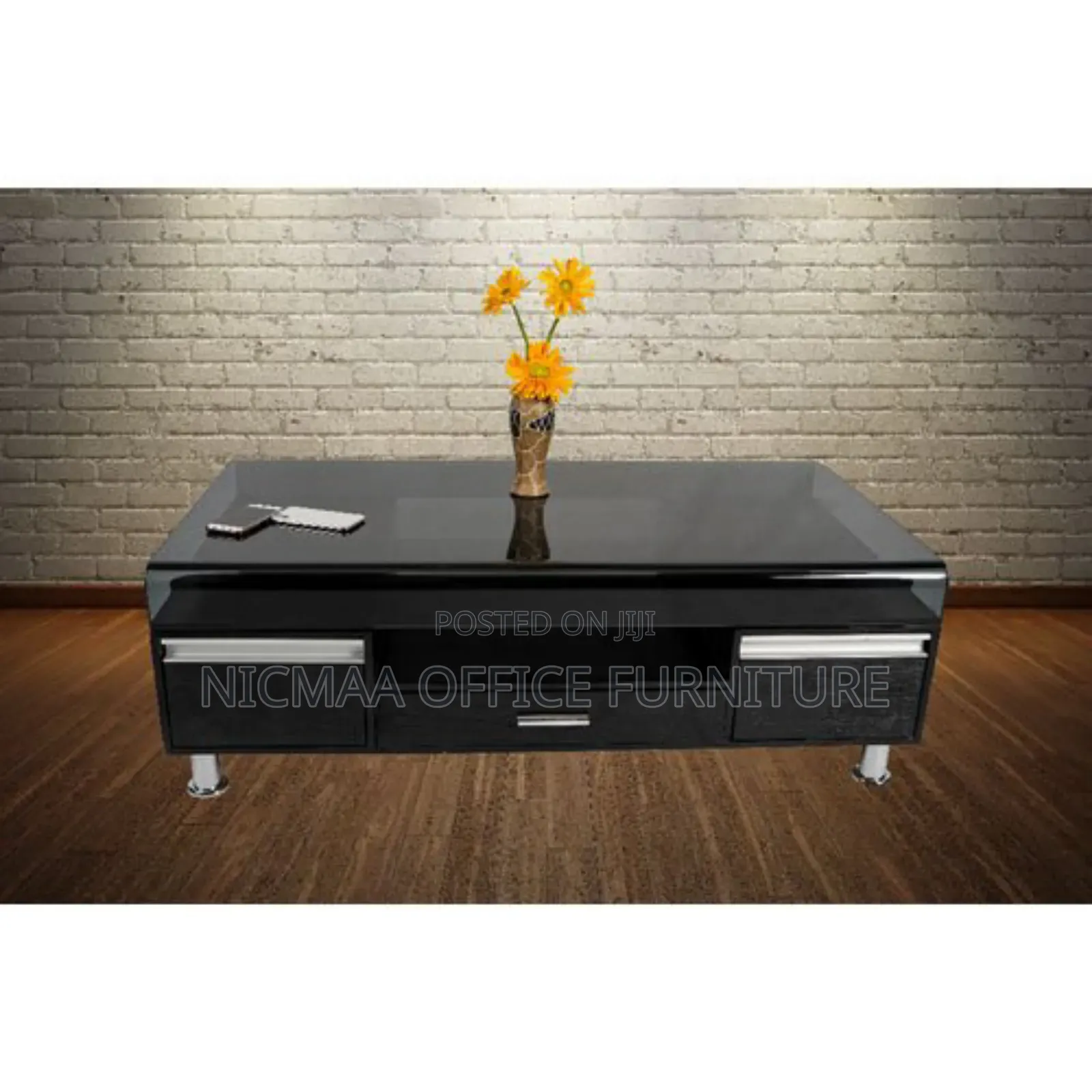Tampered Glass Top Coffee Table