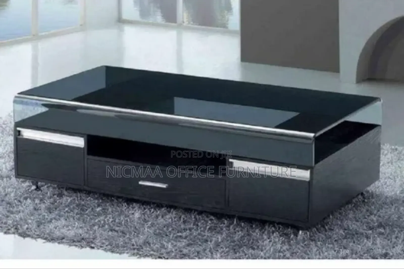 Tampered Glass Top Coffee Table