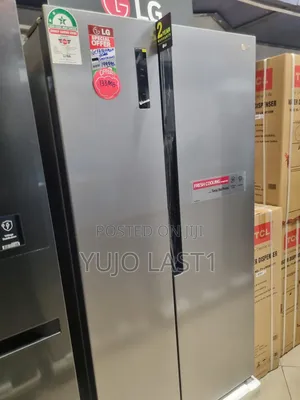Lg Gc-Fb507pqam Side by Side Refrigerator, 519 L –