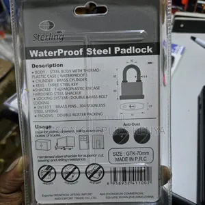 Padlocks Weather Waterproof Brass Cylinder Steel Padlocks