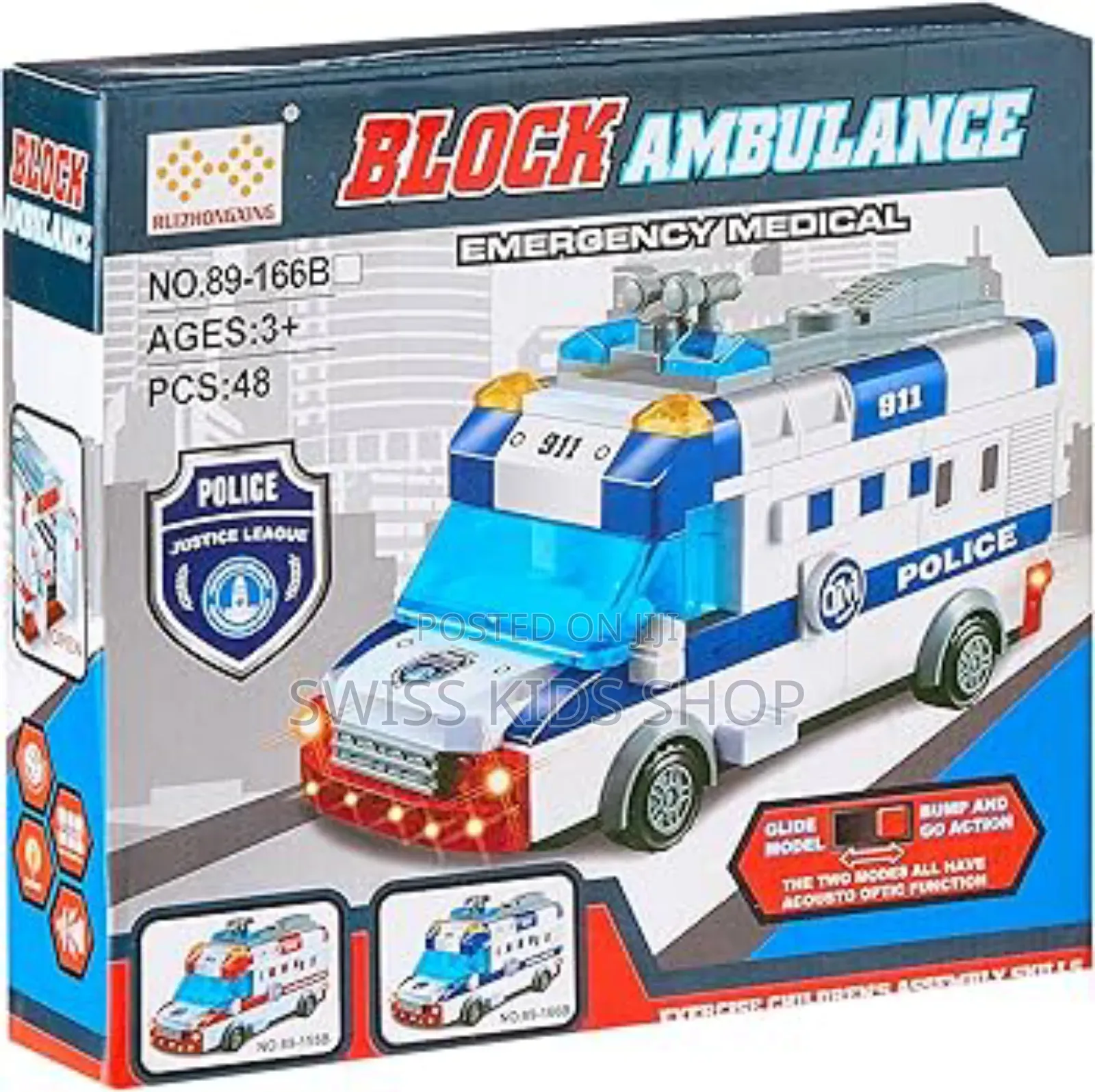Block Ambulance / Building Blocks/ Legos