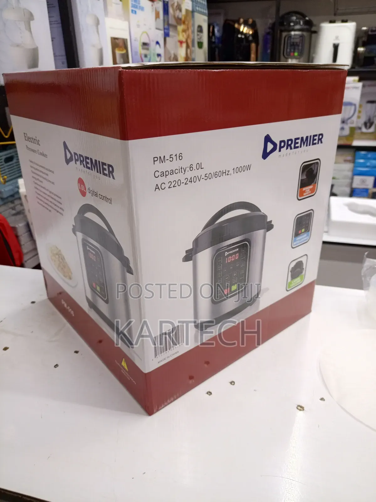 Premier 6ltr Electric Pressure Cooker Pm-516