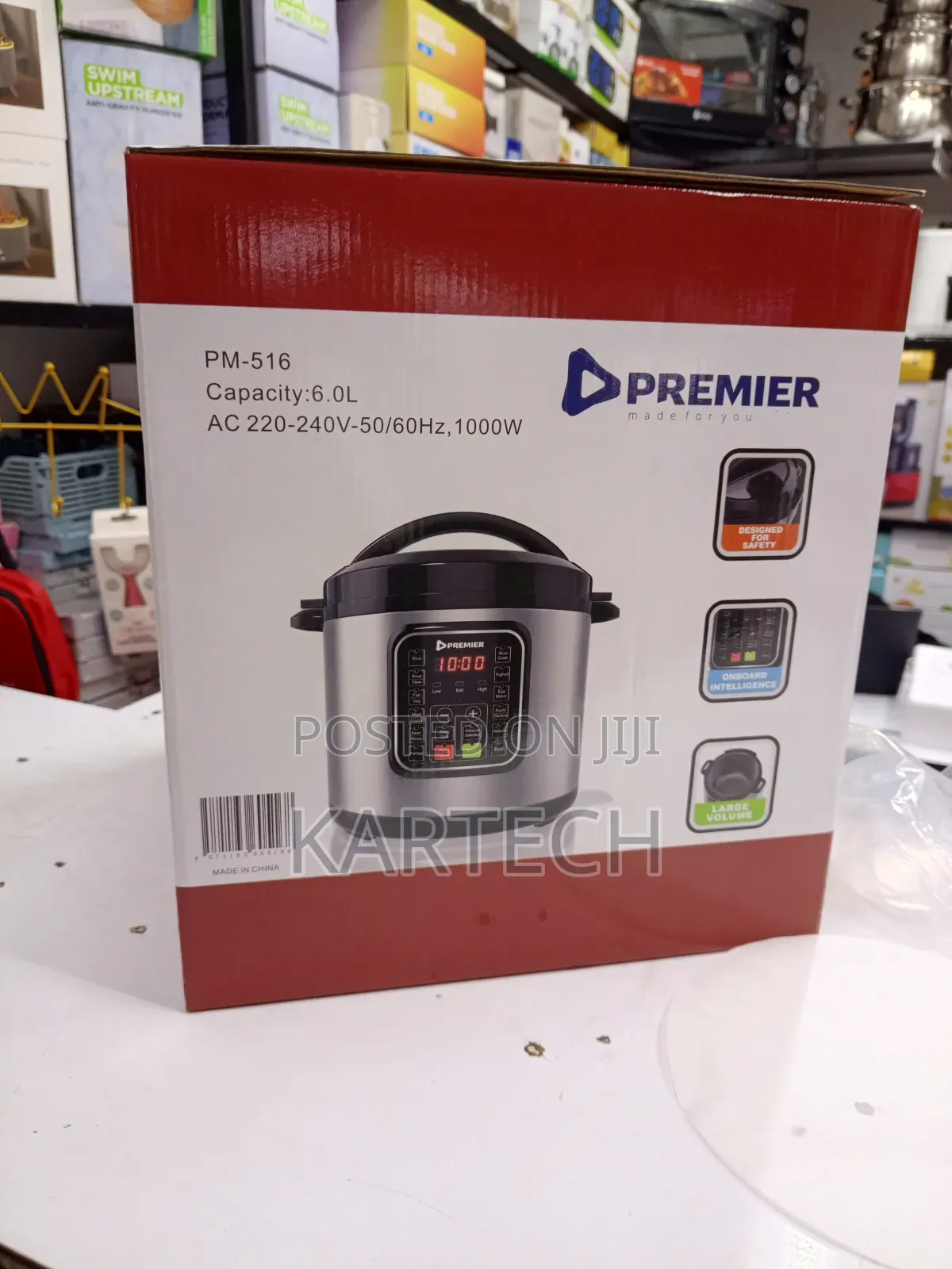 Premier 6 LTRS Electric Pressure Cooker (Model: Pm-516)