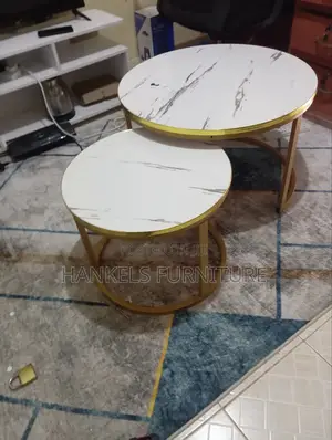 White Nesting Coffee Table