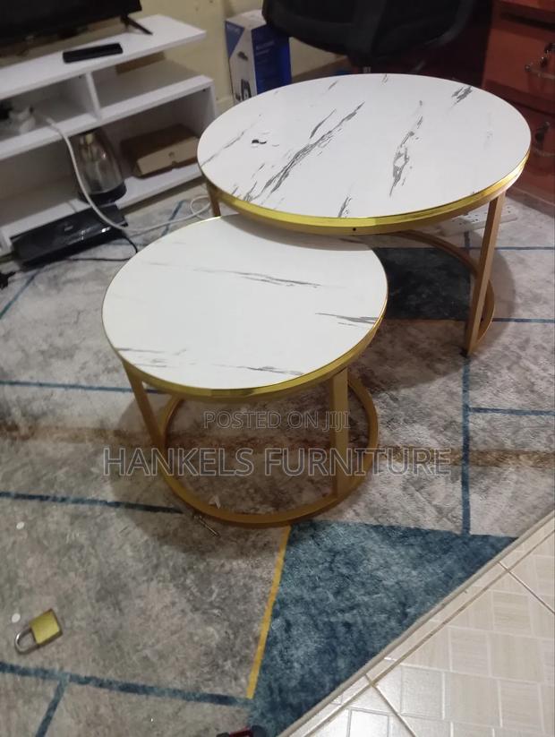 White Nesting Coffee Table