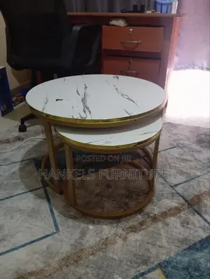 White Nesting Coffee Table
