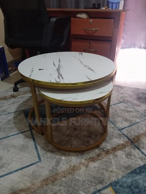 White Nesting Coffee Table - thumbnail 2