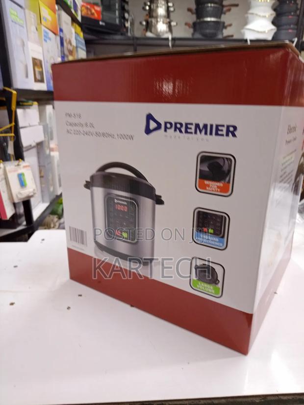 Premier 1000w 6 LTRS Electric Pressure Cooker Pm-516