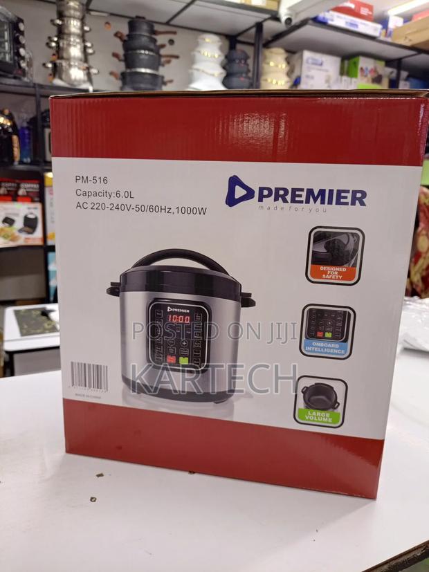 Premier 6 Litres 1000watts Electric Pressure Cooker