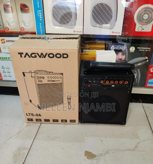 Tagwood 6" Rechargeable Portable Speaker 6a