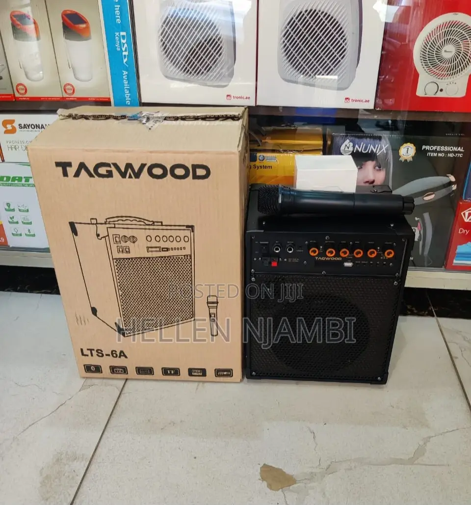 Tagwood 6" Rechargeable Portable Speaker 6a