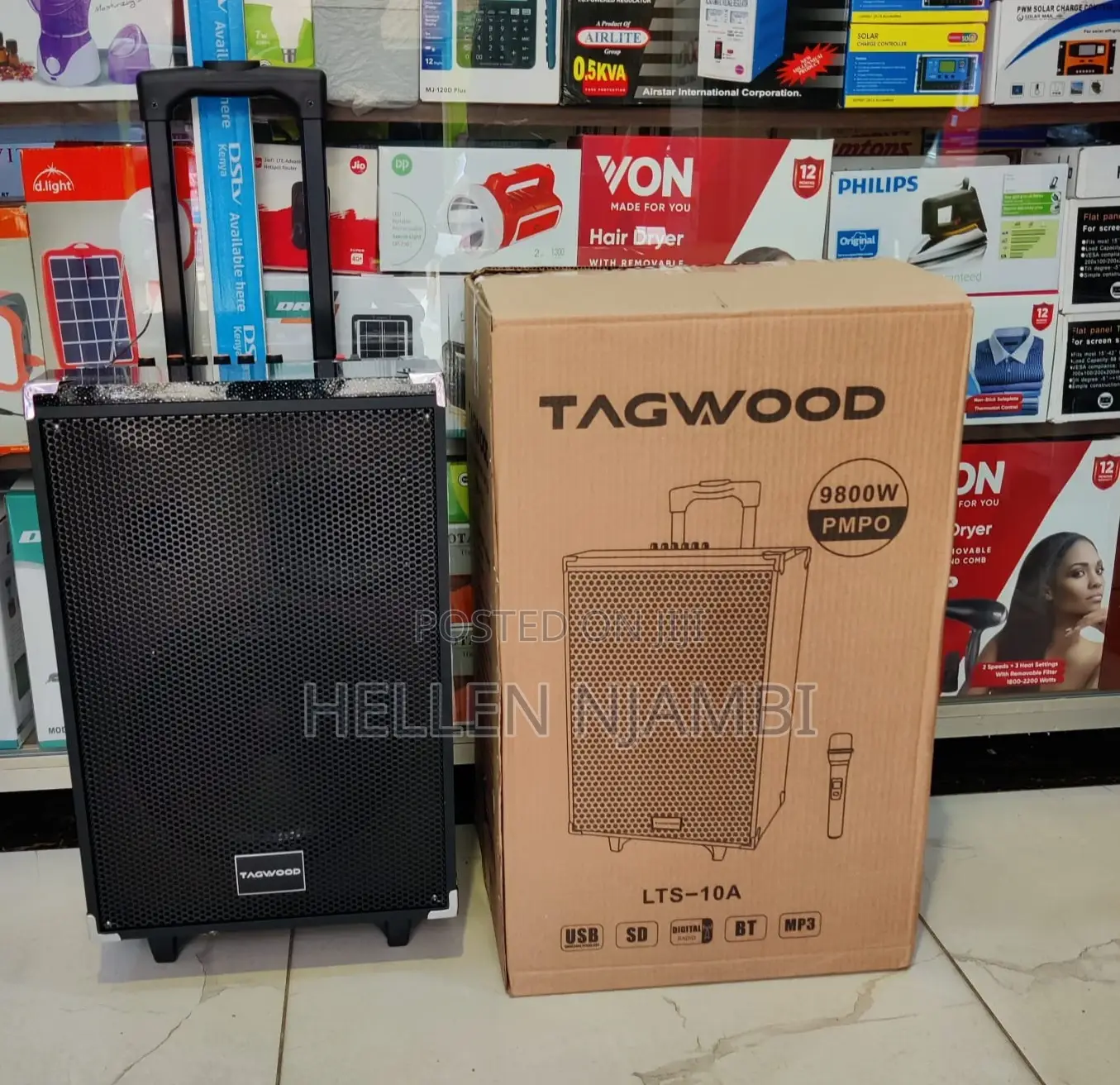 Tagwood 10" Trolley Speaker