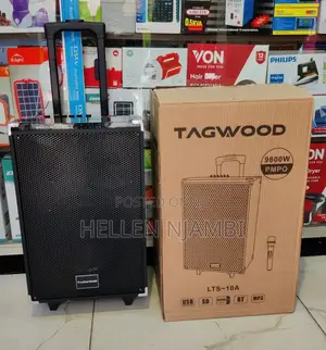 Tagwood 10inch Portable Trolley Speaker