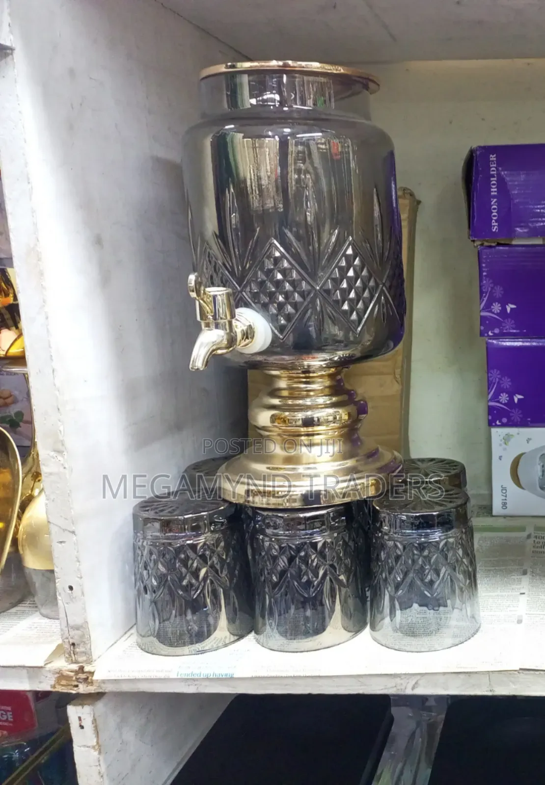 7pc Whiskey Decanter/Wine Decanter