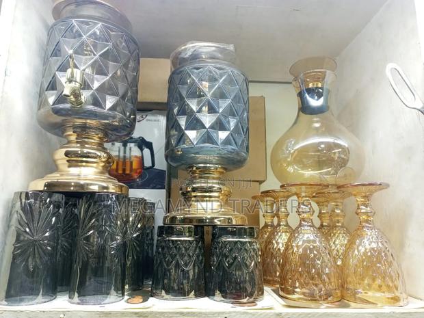 7pc Whiskey Decanter/Wine Decanter - thumbnail 4