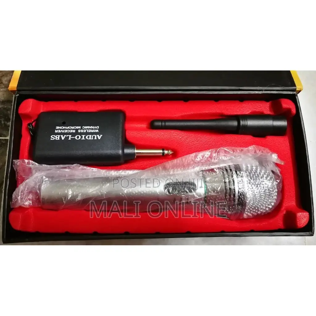 Sony Wm-718 Dual Mode Dynamic Microphone Wired&Wireless Mic