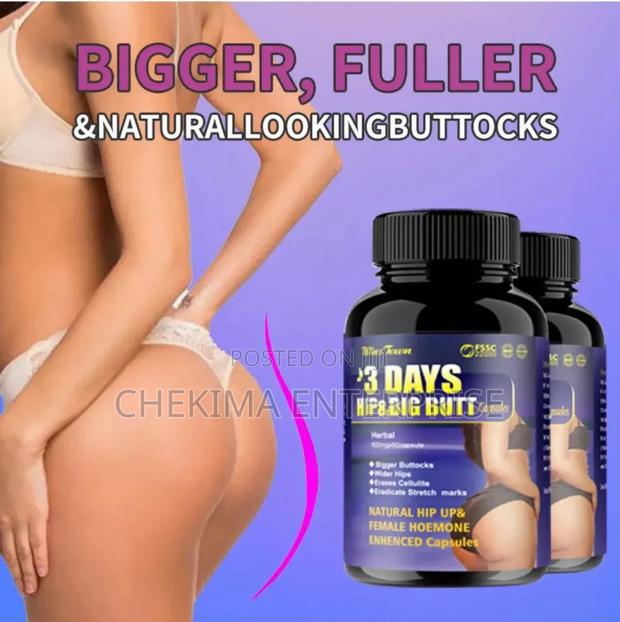 Wins Town 3 Days Herbal Hips and Bum Enhancement Capsule.