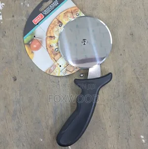 Pizza Cutter Stainless Steel/Wooden Handle