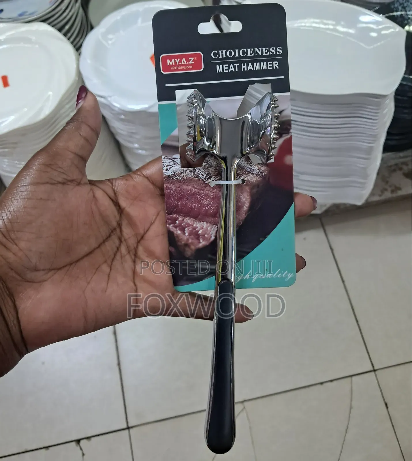 Meat Tenderizer Hammer Double-Sided Mallet Tool