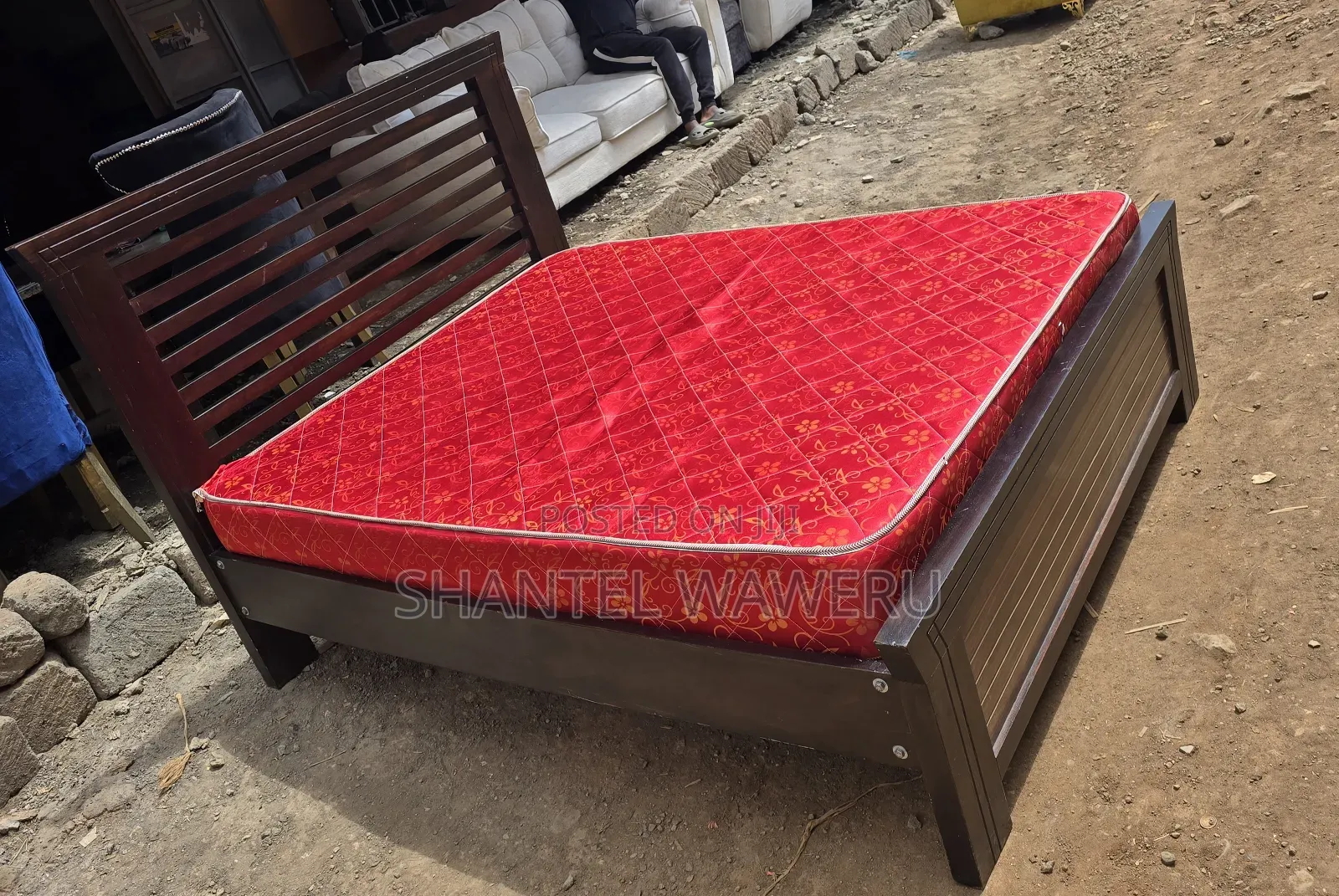 Mahogany Bed