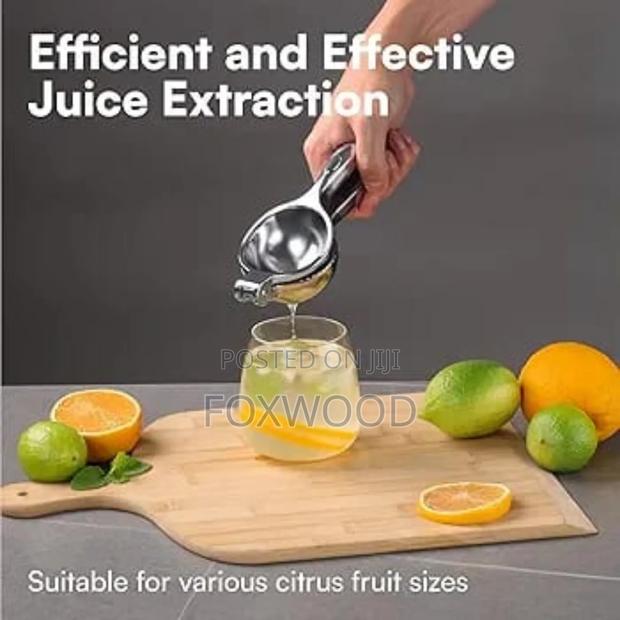 Stainless Steel Premium Quality Lemon Squeezer - thumbnail 2