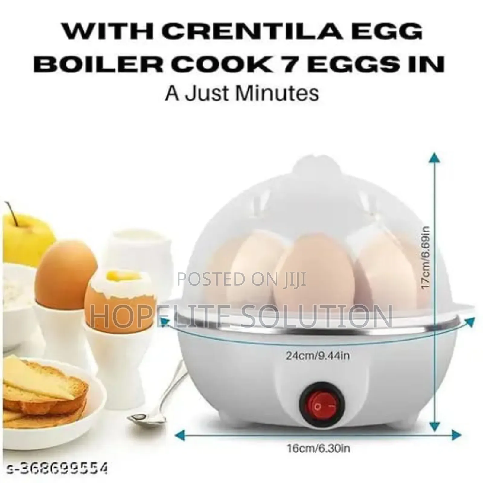 7pcs Egg Poacher/Boiler