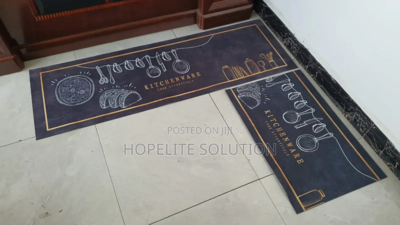 Strong Grip Rubber Kitchen Mat