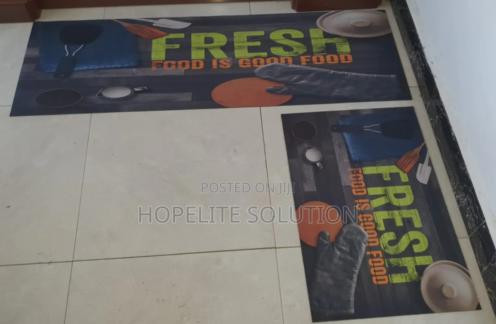 Strong Grip Rubber Kitchen Mat