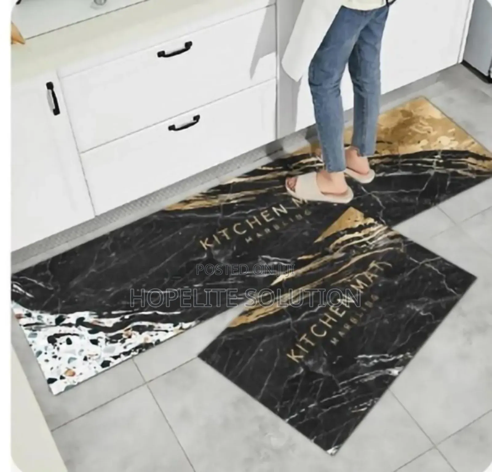 Strong Grip Rubber Kitchen Mat