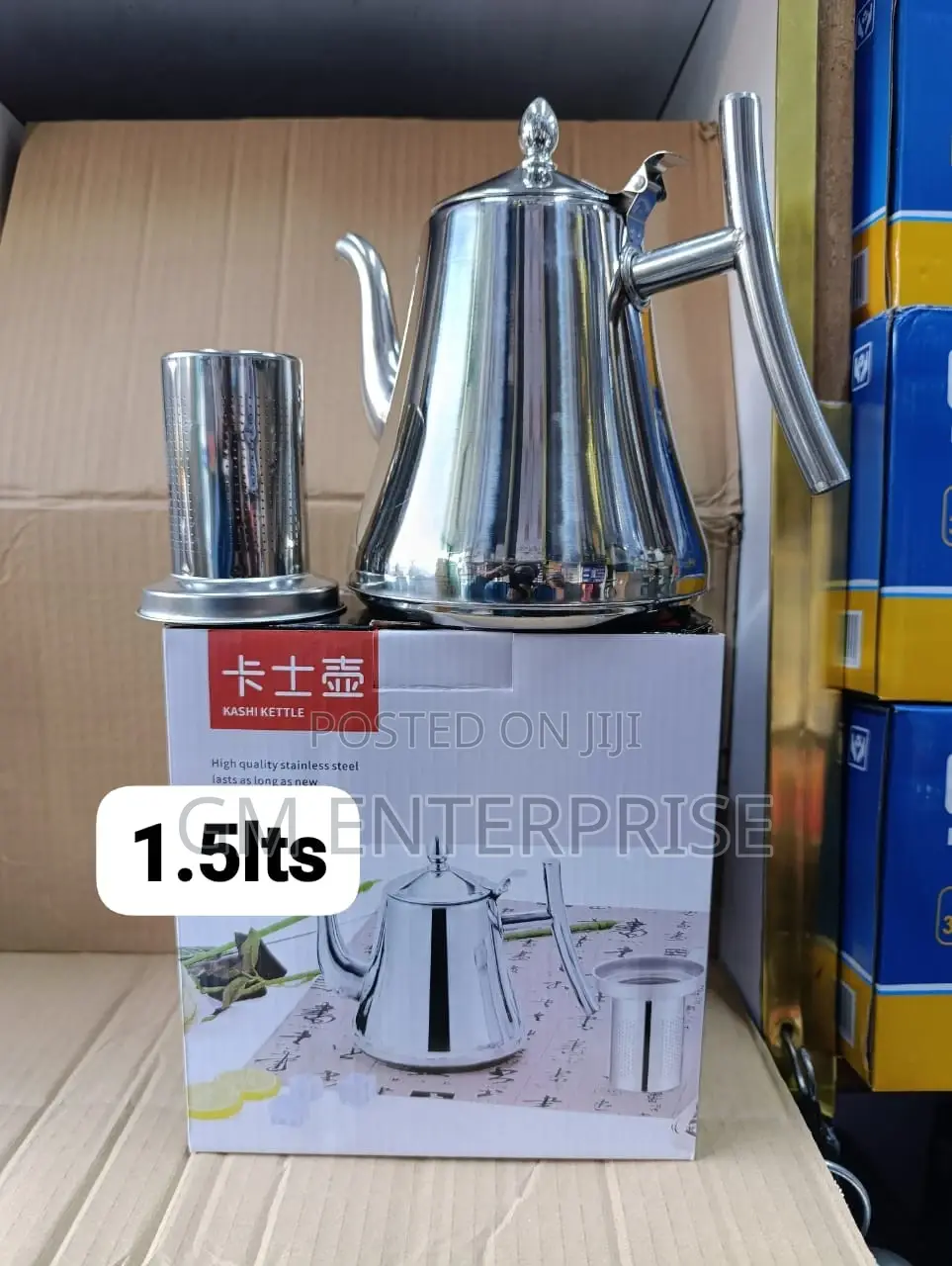Stainless Steel Kettle-1.5 Litres
