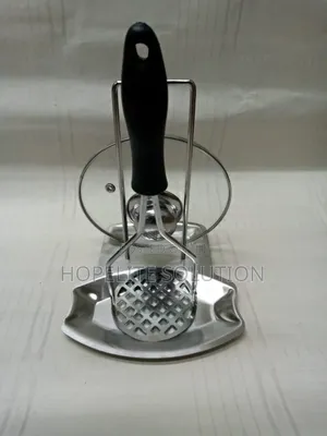 Pan Pot Rack Stainless Lid Rest Stand