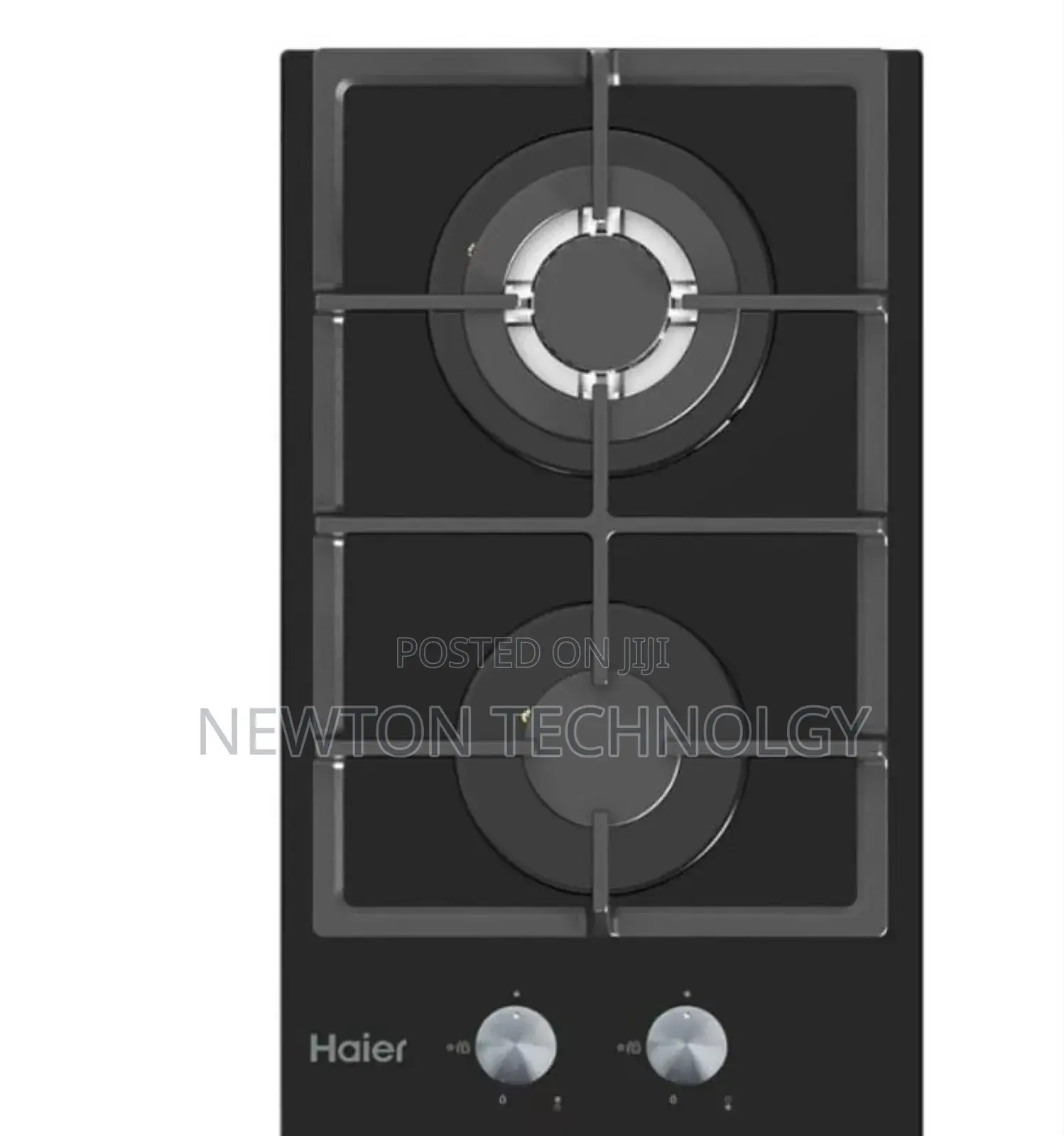 Haier Glass Inbuilt 2 Burner With Wok Burner Hob Cooker