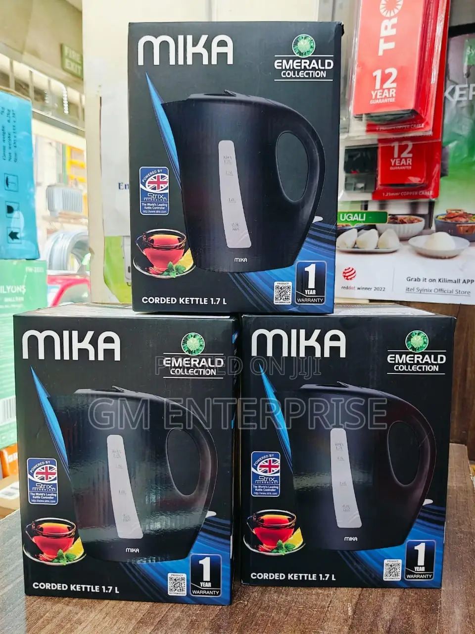 *Mika Corded Kettle 1.7 L