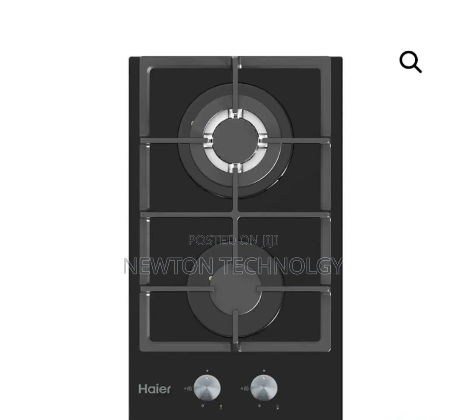 Haier Glass Inbuilt 2 Burner