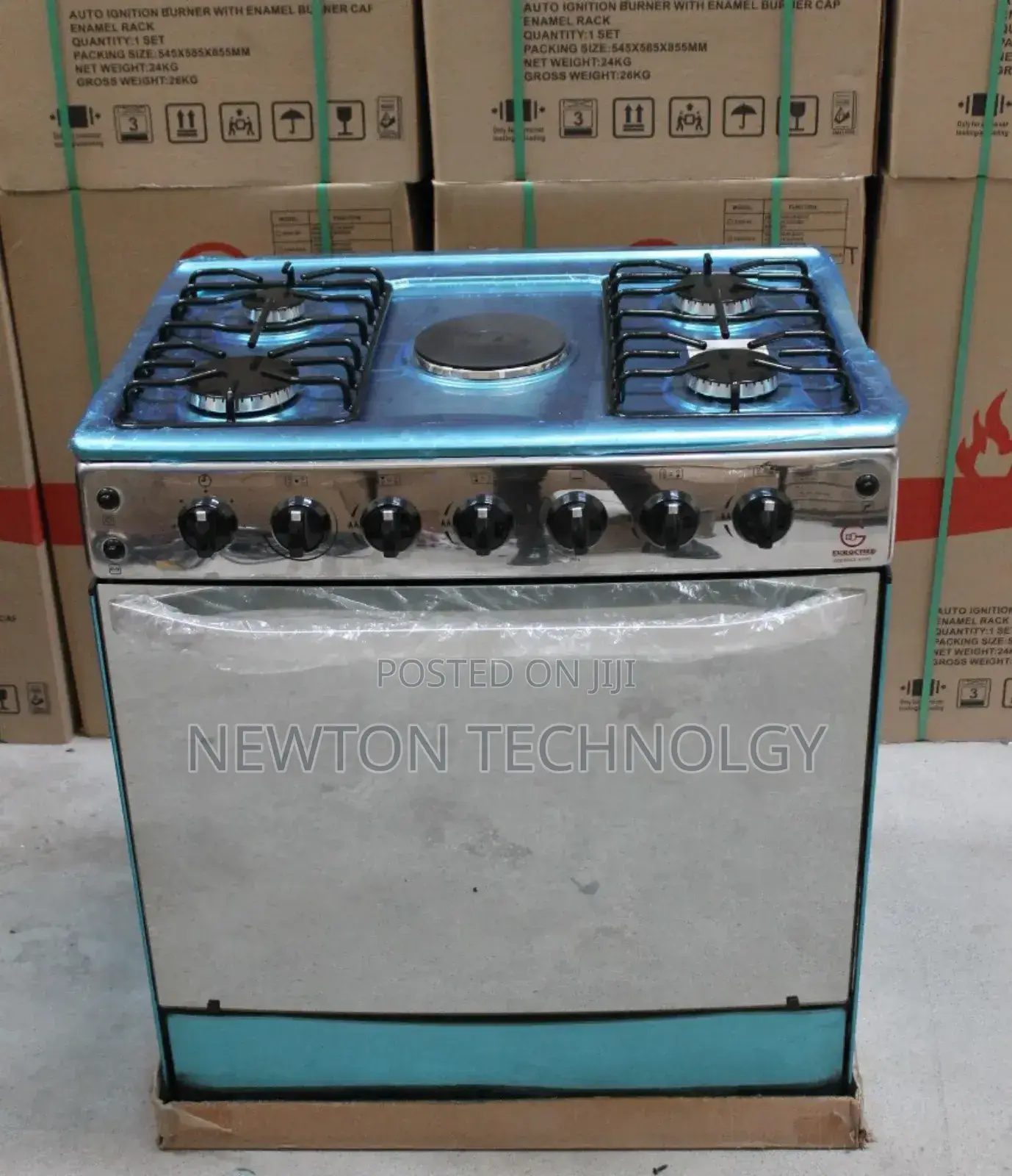 4+1 Eurochef Cooker Standing Free 60*90