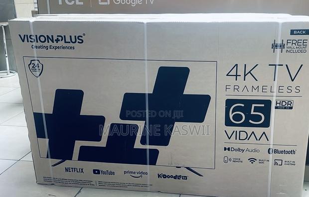 Vision Plus 65′′ Frameless V+ Os Smart Tv With Free Mount - thumbnail 2