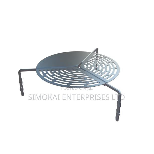 Tire Mounted Safari Grill - main view