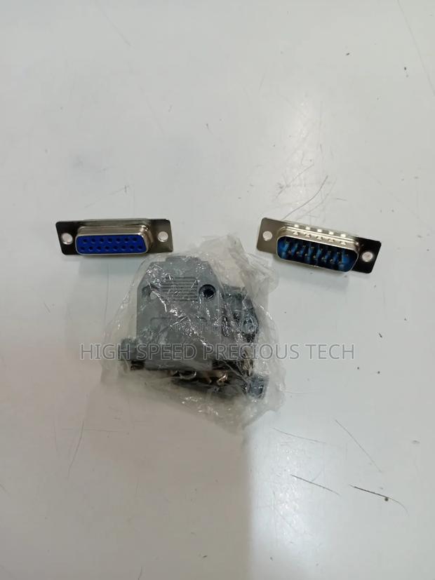 Db 15 Connectors Male Female + Covers